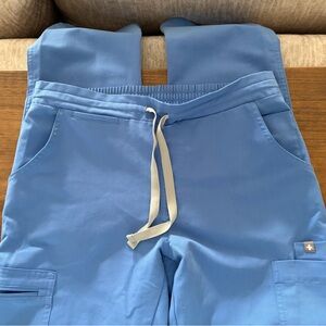 Figs Ceil Blue Scrub Pants